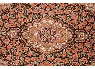 Klassischer Orientteppich Keramat 300x200 cm Braun