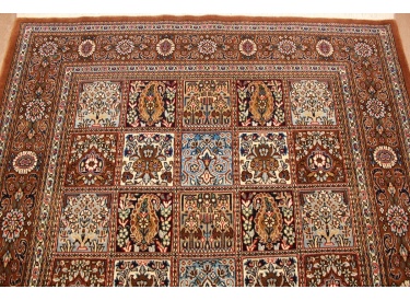Persian carpet "Ghom" virgin wool 210x140 cm