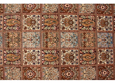 Persian carpet "Ghom" virgin wool 210x140 cm