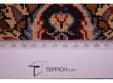 Persian carpet "Ghom"  virgin wool 325x246 cm Red