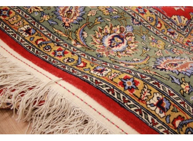 Persian carpet "Ghom"  virgin wool 325x246 cm Red