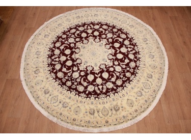 Persian carpet Nain 9la ROUND large 250x250 cm