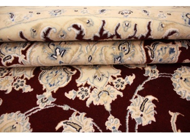 Persian carpet Nain 9la ROUND large 250x250 cm
