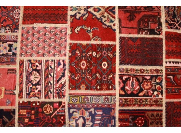 Patchwork Vintage modern carpet 149x89 cm Red