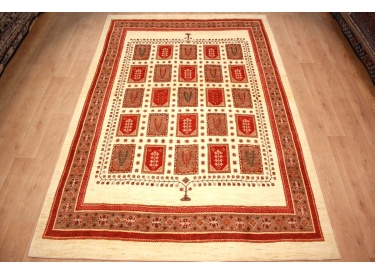 Nomadic persian wool carpet Gashghai Kashkouli 355x235 cm