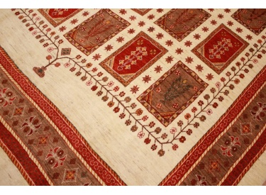 Nomadic persian wool carpet Gashghai Kashkouli 355x235 cm