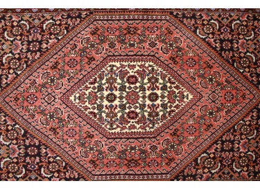 Perserteppich Bidjar Hochflor Teppich mit Seide 104x71 cm