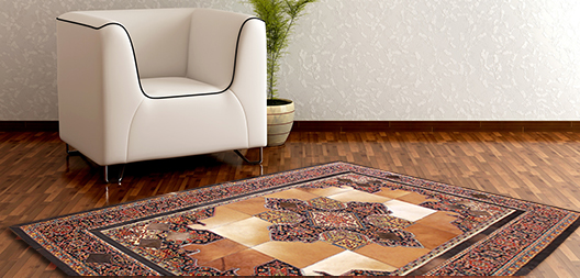 Leather carpets