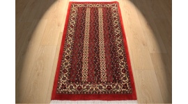 Persian carpet "Bijar" with Silk 142x70 cm oriental rug
