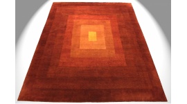 Hand-knotted Oriental carpet Loribaf pure wool 342x247 cm