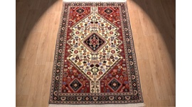 Persian carpet "Ghashghai" pure Wool 218x145 cm