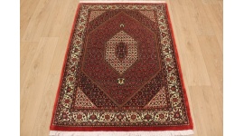 Persian carpet "Bijar" with Silk 145x105 cm