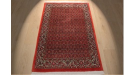 Perserteppich "Bijar" Orient Teppich mit Seide 142x96 cm