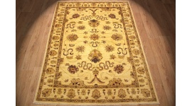 Oriental carpet "Ziegler" virgin wool 214x156 cm Beige