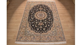 Persian carpet "Nain" 9la with Silk 300x200 cm