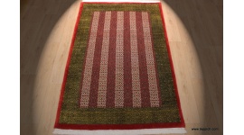 Persian carpet "Bijar" with Silk 222x145 cm