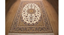 Persian carpet "Isfahan" with Silk 235x160 cm