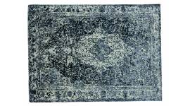 Moderner Teppich schwarz und weiss