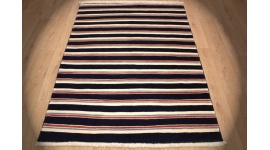 Persian carpet "Gabbeh" Loribaf wool 204x153 cm