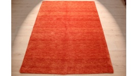 Orient Teppich "Gabbeh" reine Wolle 200x146 cm Orange