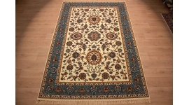 Classic oriental carpet Keramat 300x200 cm Beige