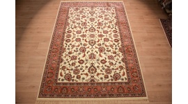 Classic oriental carpet Keramat 300x200 cm Beige