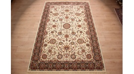 Classic oriental carpet Keramat 300x200 cm Beige