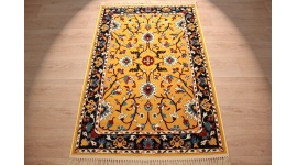 Classic oriental carpet Keramat 150x100 cm Gold