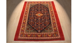 Persian carpet Malayer pure wool 197x145 cm