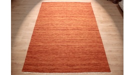 Oriental Kilim Wool 300x200 cm Orange