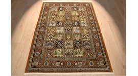 Persian carpet "Ghom" virgin wool 191x134 cm