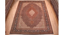 Persian carpet "Taabriz" Mahi virgin wool 393x301 cm