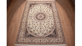 Fine Persian carpet "Nain" 6la with  silk 317x215 cm