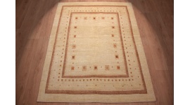 Persian carpet "Gabbeh Loribaf" wool 194x151 cm