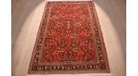 Antik Persian carpet "Sarough" Wool 197x130 cm Red