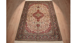 Persian carpet "Kashmir" silk touch 218x153 cm Beige