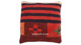 Oriental Kilim Pillow cushion natural colors & wool ca. 40x40 cm