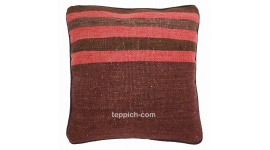 Oriental Kilim Pillow cushion natural colors & wool ca. 40x40 cm