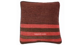 Oriental Kilim Pillow cushion natural colors & wool ca. 40x40 cm