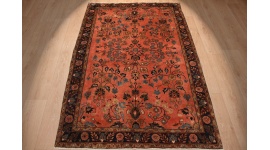 Antik Persian carpet "Sarough" Wool 200x135 cm Red