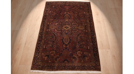 Antik Persian carpet "Sarough" Wool 149x99 cm Red