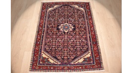 Persian carpet Malayer 139x101 cm Antique Dark blue