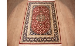 Persian carpet Gom pure Silk 145x97 cm EXCLUSIVE