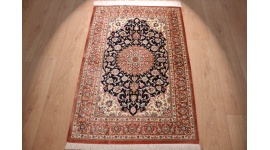 Persian carpet  Gom pure silk rug 120x80 cm