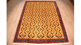 Nomadic persian wool carpet Kashkouli 302x205 cm Gold