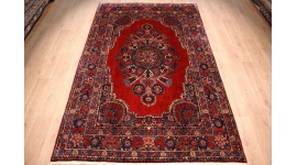 Perser Teppich Yazd wollteppich 336x207 cm Antique