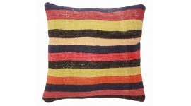 Oriental Kilim Pillow cushion natural colors & wool ca. 40x40 cm