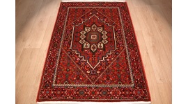 Persian carpet Sanjan Gholtogh virgin wool 150x100 cm