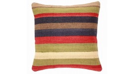 Oriental Kilim Pillow cushion natural colors & wool ca. 40x40 cm