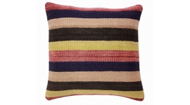 Oriental Kilim Pillow cushion natural colors & wool ca. 40x40 cm